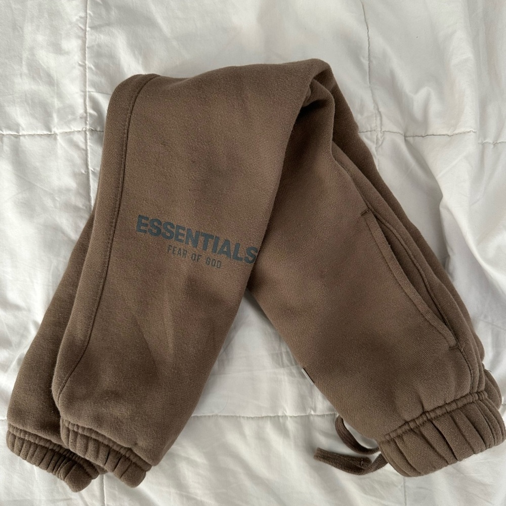 Essentials Kids Brown Joggers